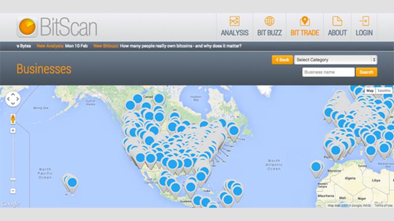 BitScan Launches Bitcoin Business Directory