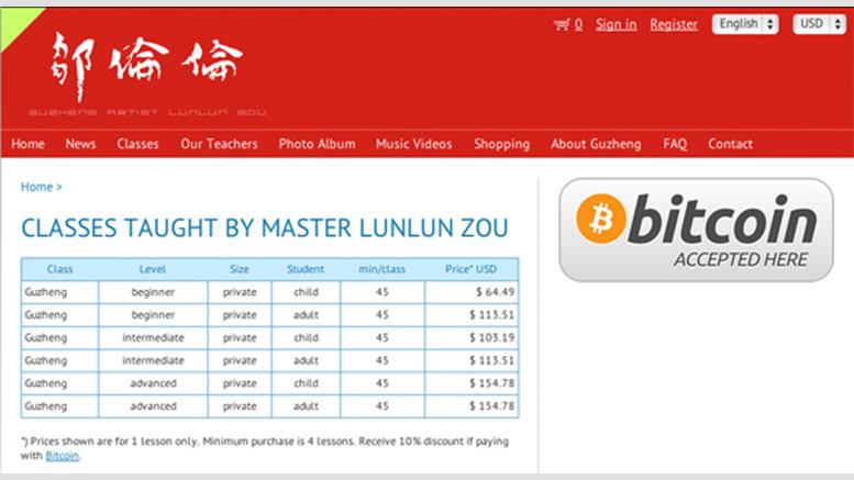 Guzheng Studio Proclaims to be First to Accept Bitcoin in Hong Kong