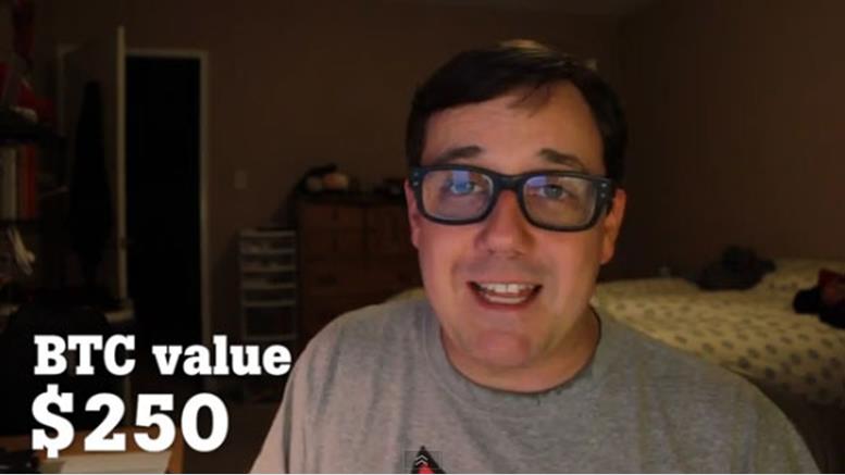 Watch This Man's Epic Bitcoin Journey (Humor)