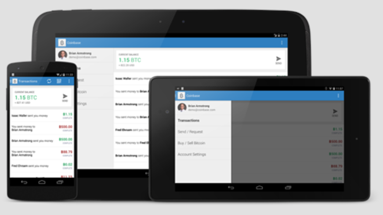 Coinbase Releases Redesigned App and Merchant App For Android