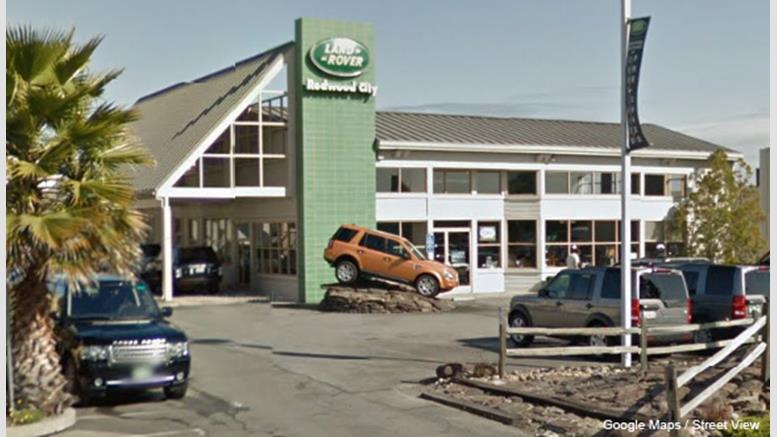 Land Rover of Redwood City, California Sells Vehicle For Bitcoin