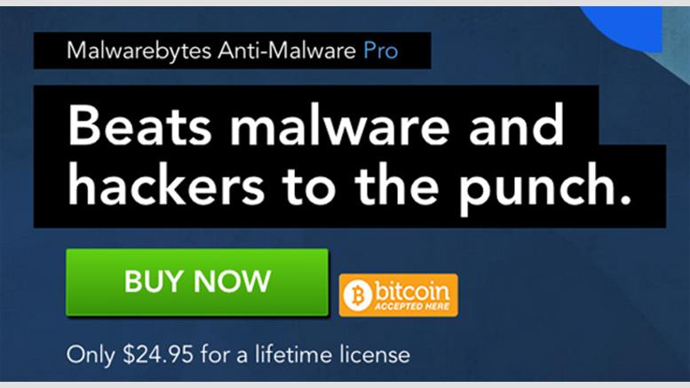 Malwarebytes Can Now Be Purchased With Bitcoin