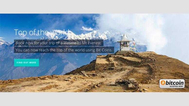 Bitcoin Can Now Buy You an Expedition to the Summit of Mt. Everest