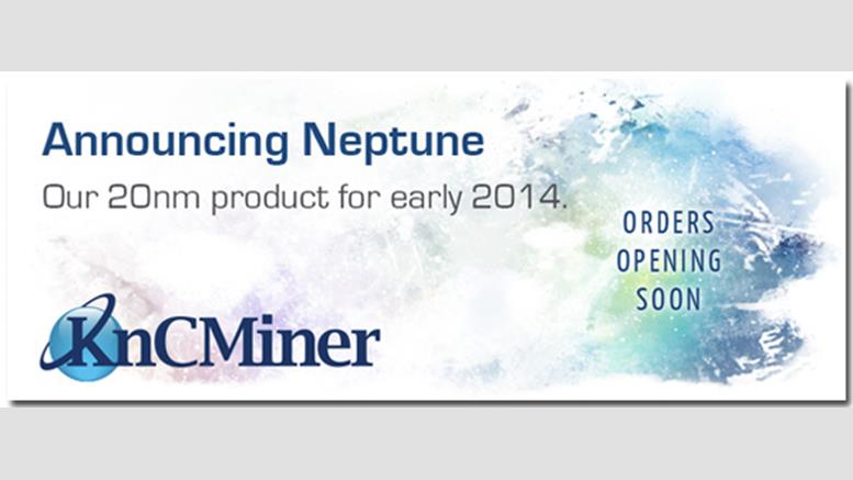 KnCMiner's 2TH Neptune ASIC Bitcoin Miner Announced