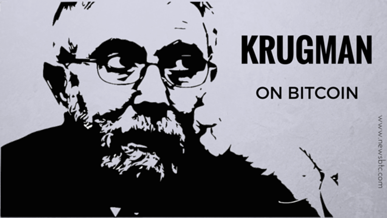 Paul Krugman Takes Another Potshot at Bitcoin