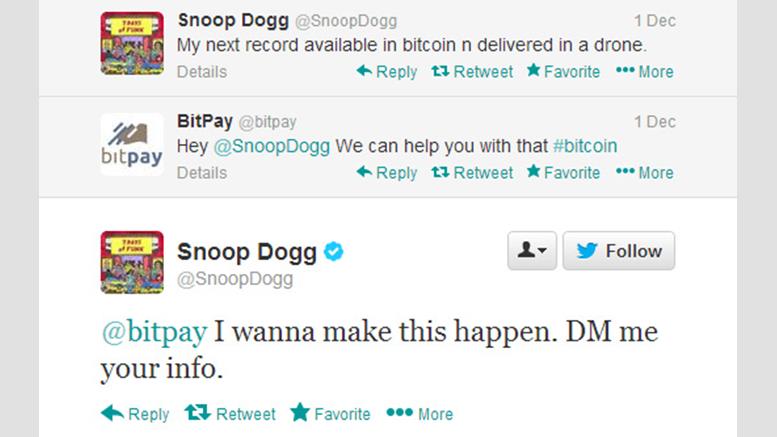 Snoop Dogg Wants to Sell His Next Album For Bitcoins