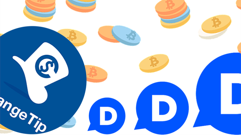 Disqus Commenting Service enables ChangeTip App