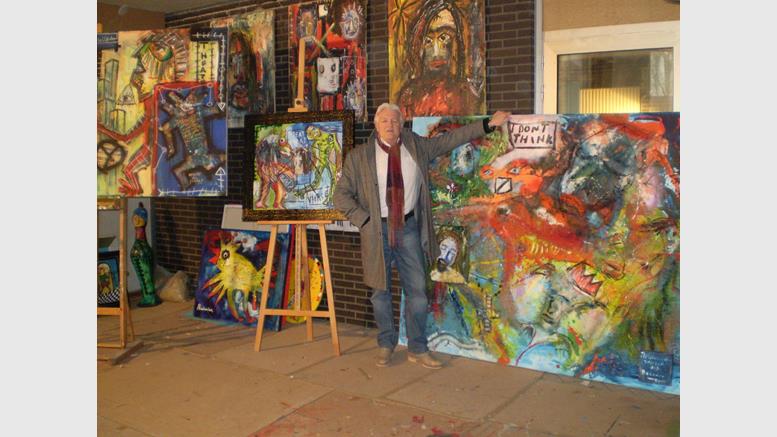 Dutch Artist Earns €10,000 in BTC During Bitcoin2014 Conference
