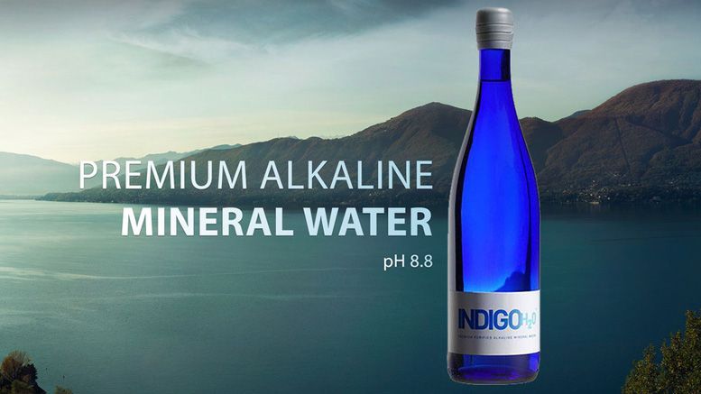 IndigoH2O Announces Acceptance of Bitcoin for Purchase of Premium Alkaline Water