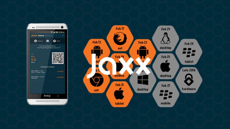 Kryptokit Launches Jaxx Ethereum & Bitcoin Wallet for Android Tablets