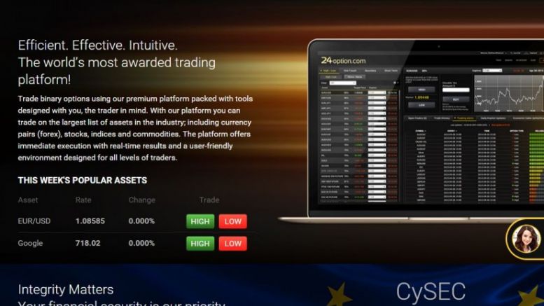 24option – Binary Trading in World Markets