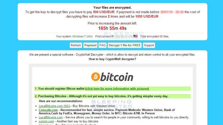KnowBe4 Says New CryptoWall 3.0 Ransomware Makes Paying Ransom