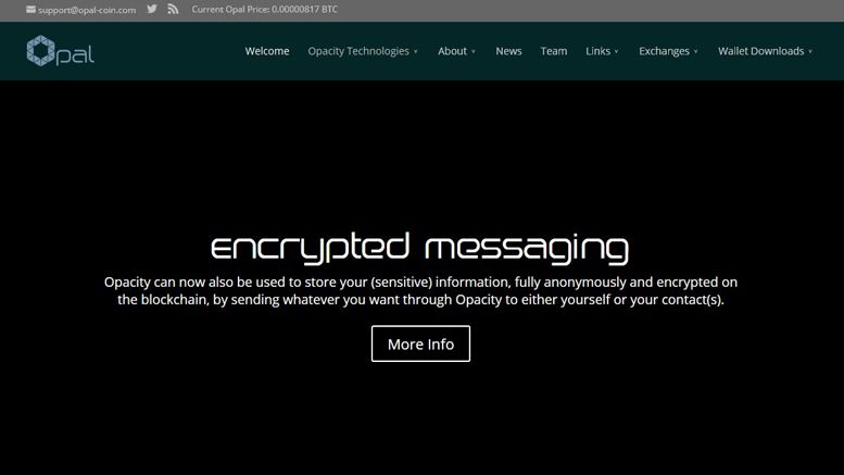 Bitcoin Alternative Opal Announces Opal Drive Encrypted File Storage Powered by Cryptocurrency