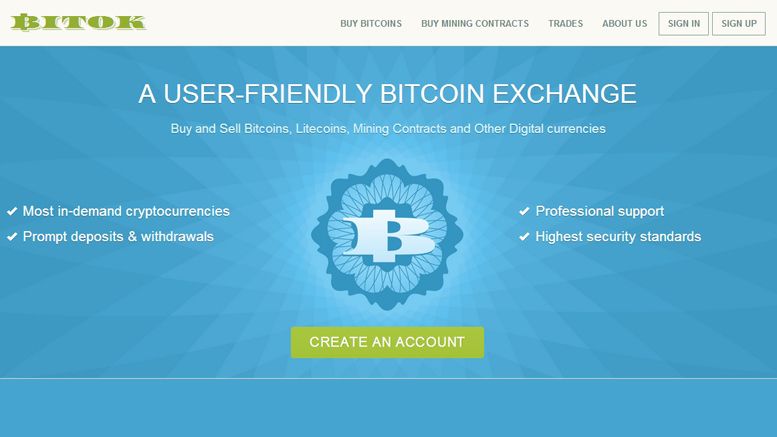 Bitok.com Easy And User-Friendly Cryptocurrency Trading Platform Announces 0% Fees For Deposits & Withdrawals