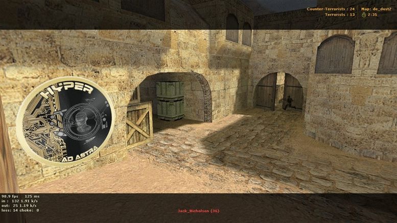 Counter Strike Server Gives Players Free Cryptocurrency HYPER (Bitcoin) Launched by HYPER Team
