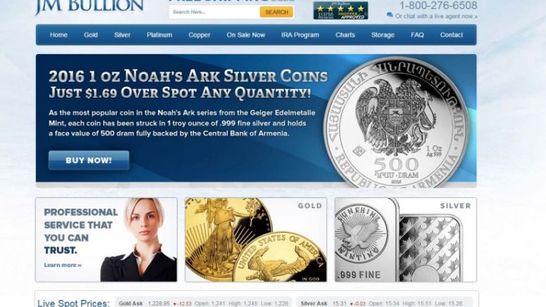 JMBullion – Use Your Bitcoins to Buy Gold