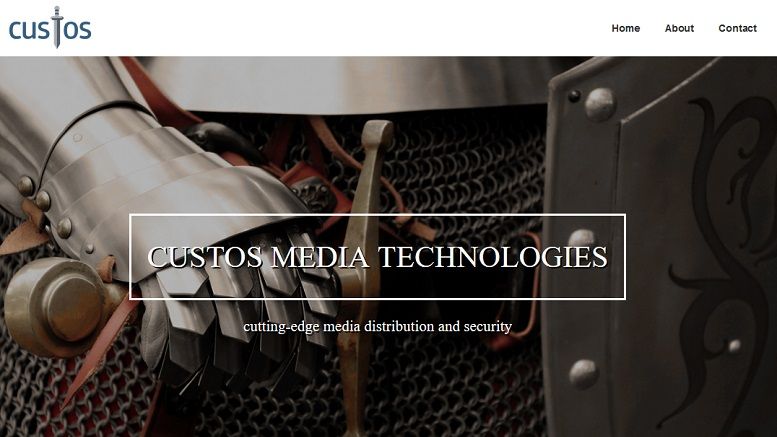 CUSTOS CATCHES DIGITAL PIRATES BY EMBEDDING BITCOIN INTO MEDIA FILES