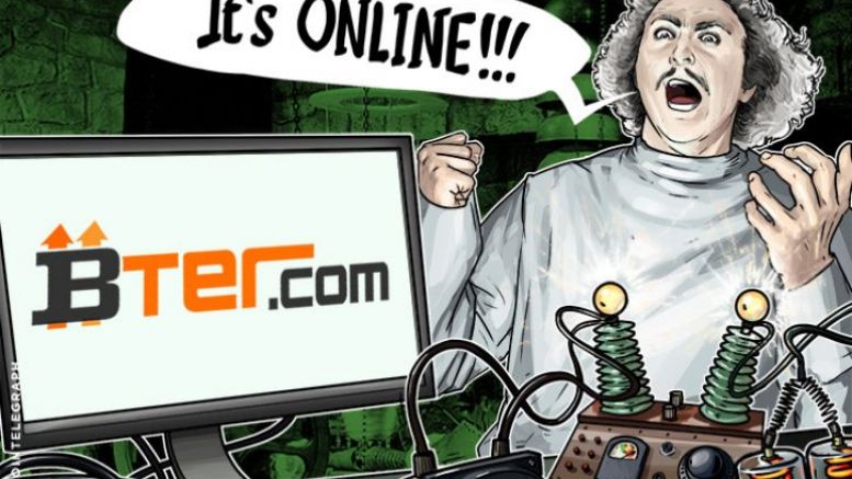 Chinese Bter.com Back Online After Being Down For a Day