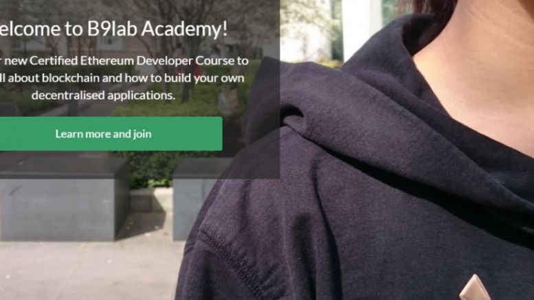 B9Lab Offers Ethereum Training Courses, to Use Blockchain for Certification