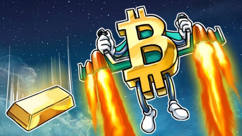 Gold Plummets While Bitcoin Skyrockets