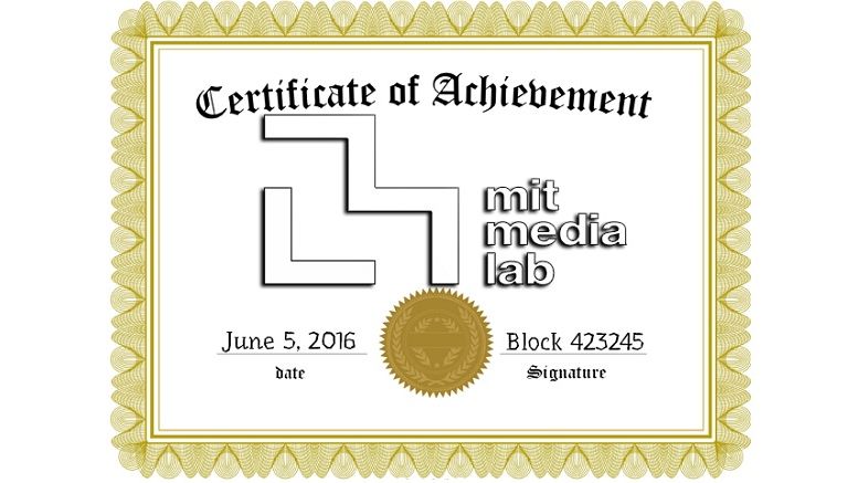 MIT Media Lab Uses the Bitcoin Blockchain for Digital Certificates