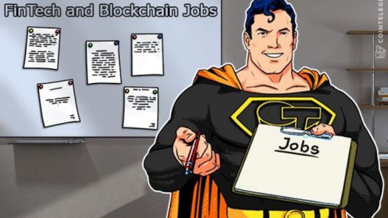 Cointelegraph Unveils Fintech and Blockchain Jobs Listing