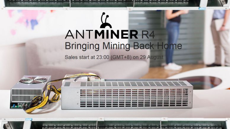Bitmain’s R4 to Bring an In-Home Experience to Bitcoin Mining