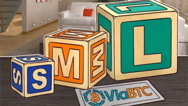 ViaBTC in Support of Big Blocks, Becomes 2nd Largest Mining Pool