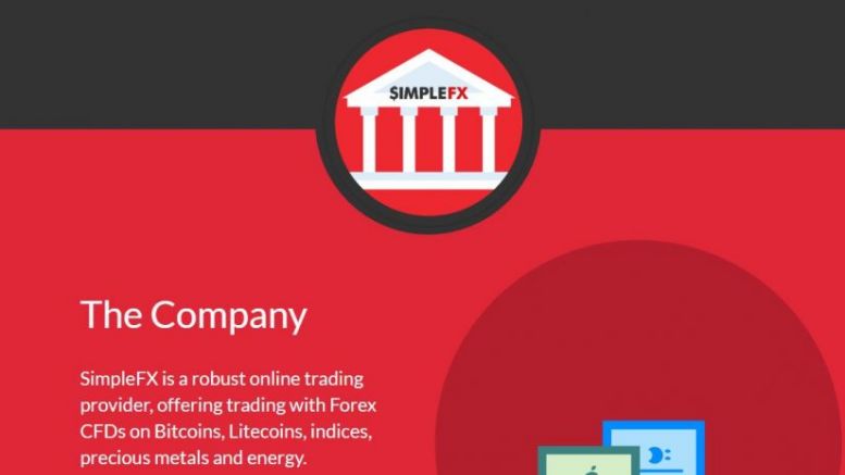 Simplefx – Use Your Bitcoin to Trade Forex