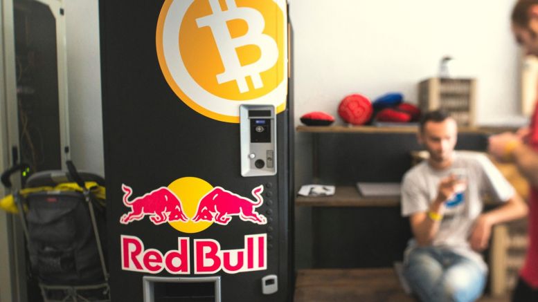 Red Bull Pushes the Envelope with a Bitcoin-Only Vending Machine