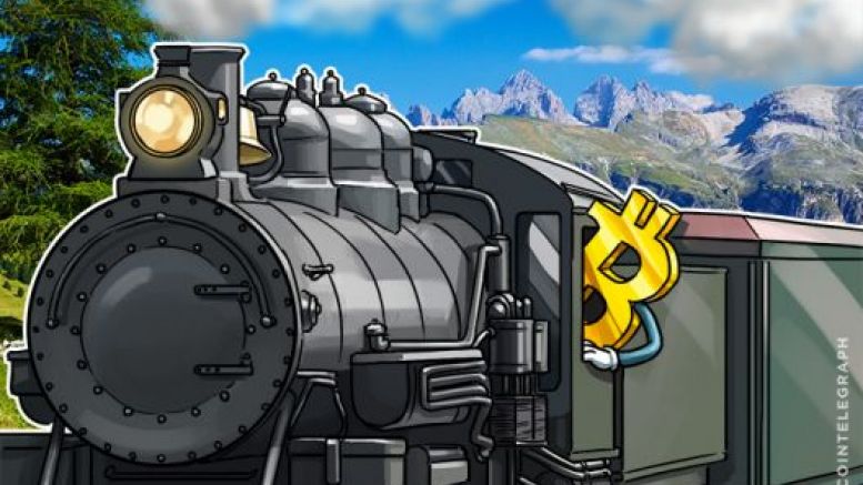 Top Up Bitcoin Wallet At All Swiss Train Stations