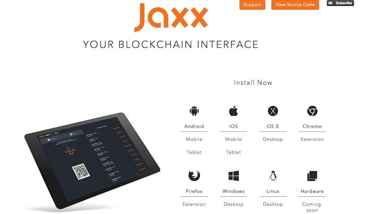 Jaxx Wallet Now Live with Zcash