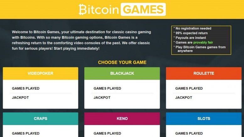Play the simplest and most profitable Casino Games in Bitcoin Games