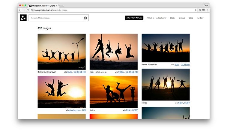 Mediachain Launches Blockchain-Based Image Attribution Search Engine