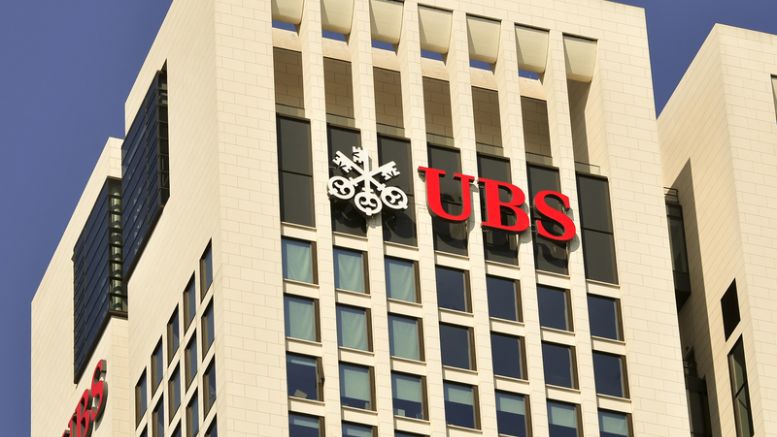UBS Executive ‘Bank Has Several Blockchain Pilots’