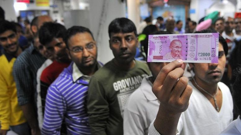 India’s Banks Buckle on First Payday Since Demonetization
