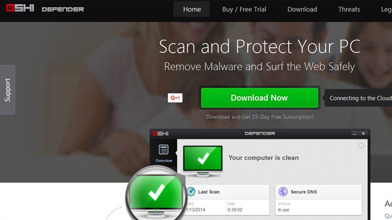 OSHI Software Announces Acceptance of Bitcoin Payments and Launch of New Cloud Antivirus Feature