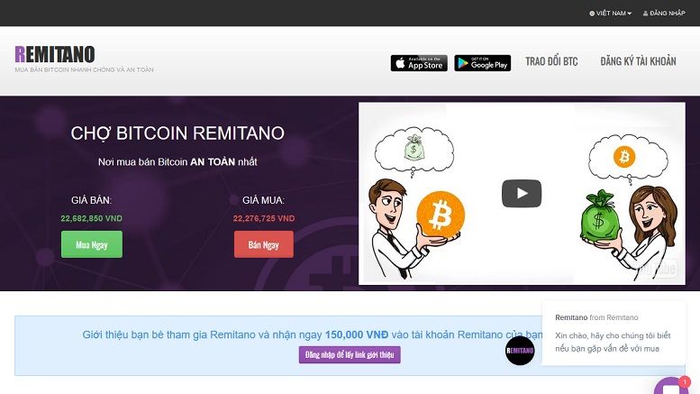 P2P Exchange Just Got Better with new player Remitano