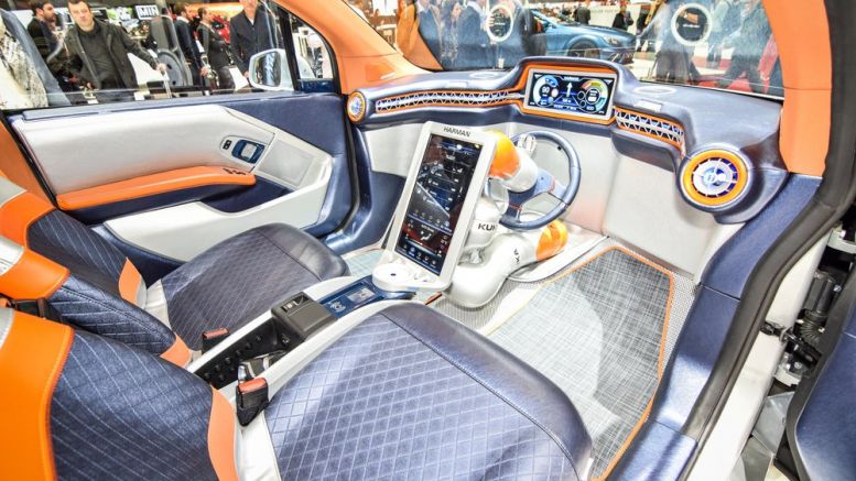 Self-Driving Vehicles and Smart Contracts via the Blockchain