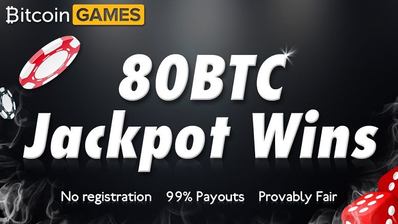 Bitcoin Games Paid 80 BTC in Jackpots Since October