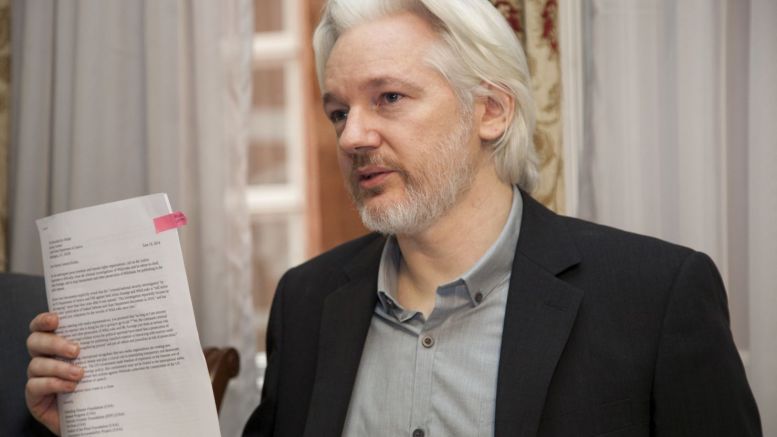 Julian Assange Uses Bitcoin’s Blockchain for Proof of Life