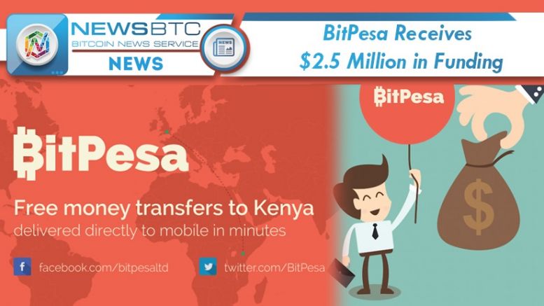 African Bitcoin Startup, BitPesa Raises $2.5 Million Series A Funding