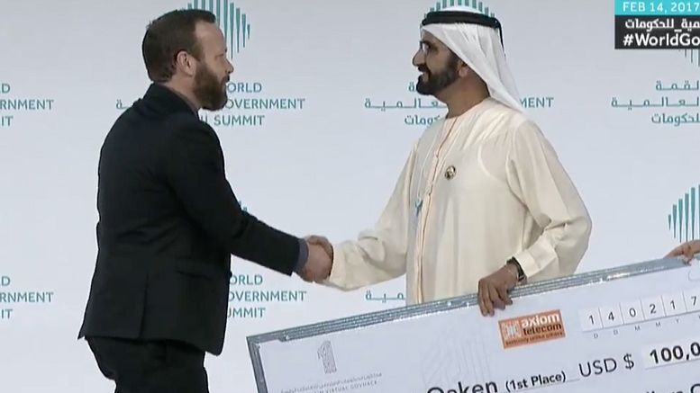 Ethereum IoT Project Wins $100k in Dubai Blockchain Hackathon