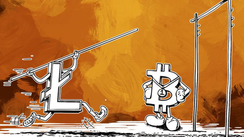 Litecoin Trading Volume Is on the Verge of Overtaking Bitcoin