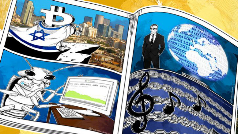 Weekend Roundup: Israel Is a Bitcoin 'Forerunner,' Peter Todd Responds to BitGo's Patenting Dispute
