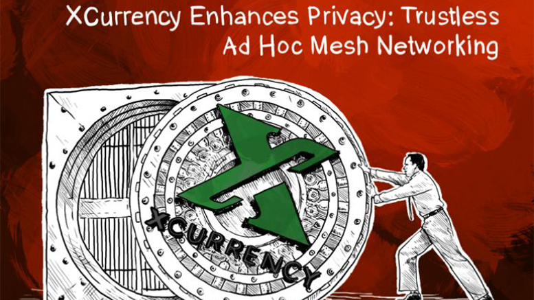 XCurrency Enhances Privacy: Trustless Ad Hoc Mesh Networking