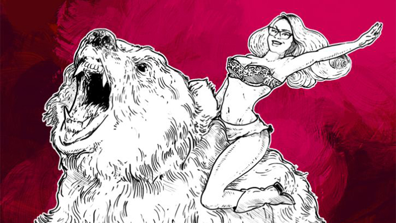 This Lydia 'Bitcoin Belle' Will Give You Your Bitcoin News, Naked