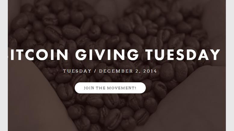 Bitcoin Giving Tuesday Takes Place Tomorrow