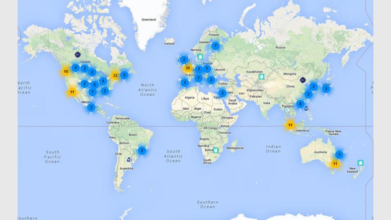 There Are Now Over 200 Bitcoin ATMs in Service Globally