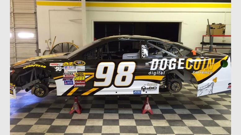 Dogecoin and NASCAR Meet in Talladega